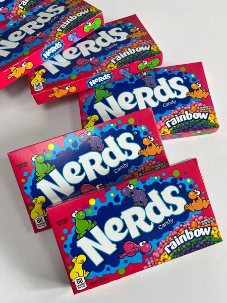 Драже кольорове Нердс Nerds Rainbow 141.7 g. D-0010028 фото