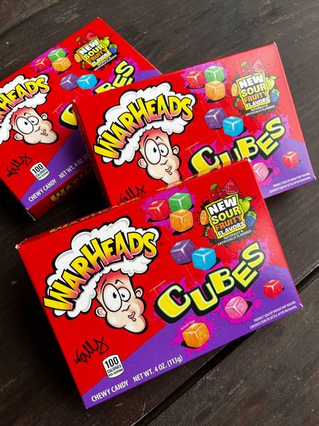 Мармеладні кубики кислі WARHEADS Chewy Cubes 113 г  M-0010254 фото