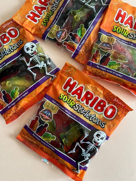 Haribo Sour Skeletons скелети кислі 160 g. H-0010012 фото