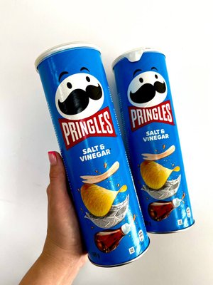 Чипсы Принглс Pringles Salt&Vinegar соль и уксус 165 g. SN-0010021 фото