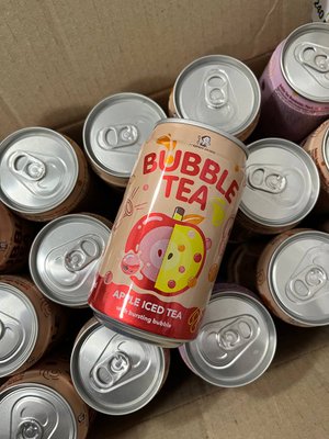 Напиток Бабл ти яблоко Bubble Apple Iced Tea Madam Hong 320 ml. 0010030 фото