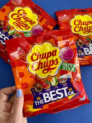 Набір льодяників Chupa Chups "The best of" 10 шт L-0010048 фото