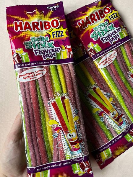 Мармеладні палички з начинкою в кислій посипці Haribo Balla Stixx 200 g. M-0010260 фото