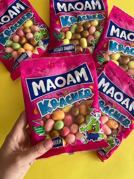 Жувальні цукерки Маоам крачер Maoam Kracher 140g CA-0010018 фото