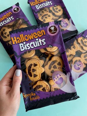 Печиво Хелловін гарбузи Halloween Biscuits 200 g. H-0010021 фото