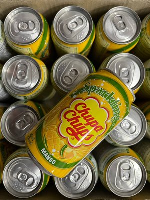 Напій сильногазований Чупа Чупс манго Chupa Chups Mango Sparkling Drink 345 мл 0010048 фото