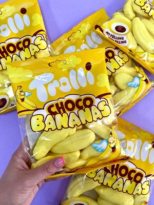 Маршмэллоу ChocoBananas Trolli бананы 150 g. MR-0010014 фото