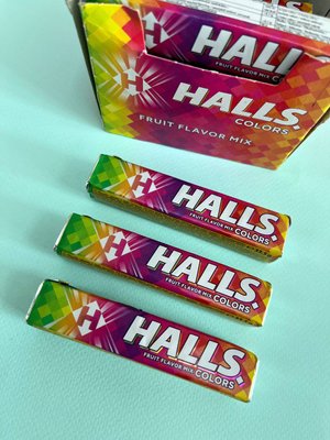 Леденцы Холс цветной микс Halls Colors Fruit Flavor Mix 33.5 g L-0010022 фото